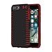 Under Armour Phone Case | for Apple iPhone 8 Plus, iPhone 7 Plus, iPhone 6s Plus, iPhone 6 Plus | Under Armour UA Protect Grip Case with Rugged Design and Drop Protection - Black/Red