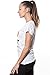JUNIORS I LOVE NY CAP SLEEVE T-SHIRT WHITE (Large)