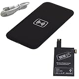 Fanku Qi Wireless Charger Pad MAT+Receiver Kit For Samsung Galaxy NOTE 4