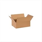 14 x 10 x 5" Flat Corrugated Boxes