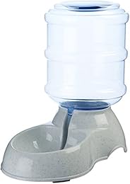 Comedero y dispensadores de agua para mascotas AmazonBasics Gravity