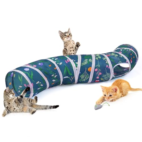Glittme S-shape Cat Tunnel
