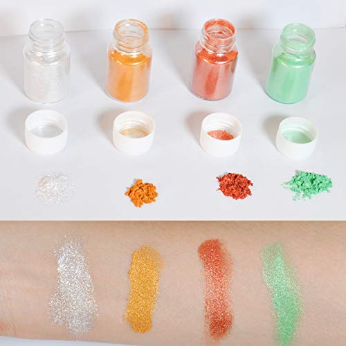 Mica Powder, SEISSO 20 Colors Epoxy Resin Dye Set, Natural Pigment