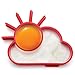 Sunnyside: Fun Egg Ring | Sun- and Cloud-Shaped Egg Mold | Cute Kitchen Accessories | Egg Rings for Frying Eggs | Silicone Egg Mold to Serve Eggs in a Fun Way | Cool Kitchen Gadgets by Monkey Business