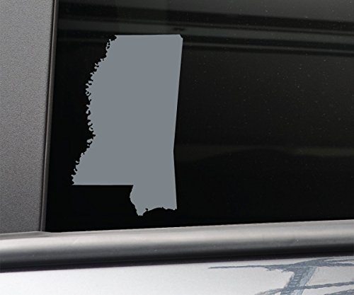 Mississippi Vinyl Decal Laptop Car Truck Bumper Window Sticker, 6.5