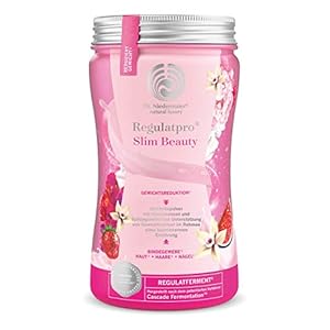 Regulatpro Slim Beauty • Abnehmdrink mit Hyaluron • 540 g • Vanille Erdbeer