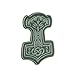 M-Tac Morale Patch Mjölnir - PVC Patches for Vest, Backpacks, Hats - Tactical Military Patch with Hook Fastener Backing