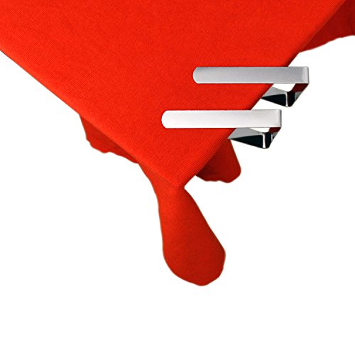 Avesfer 36 Pack Tablecloth Clips Flexible Stainless Steel Table Cover Clamps Table Cloth Holders for Picnics Marquees and Weddings Home Part - Thumbnail 5