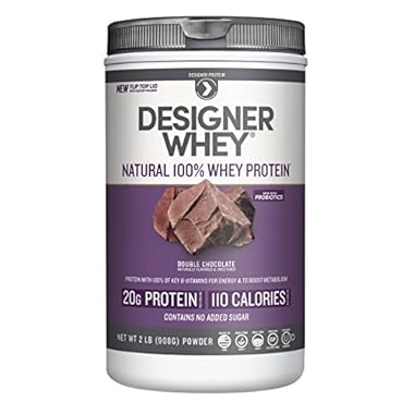 Designer Protein 100% Premium Whey Protein Powder, Made in the USA