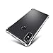 Xiaomi Mi Max 3 Case - SLEO [Air Cushion] Flexible Soft TPU Bumper Case with Shock-Absorption Back Protective Phone Cover for Xiaomi Mi Max 3, Clear