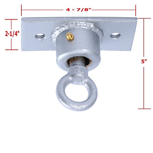 YaeKoo Tire Swing Swivel Mounting Hardware for Sets Playground Porch