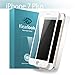 [1+1 Pack] Klearlook [Crystal Series] Front Ultra Clear 3D Full Coverage Tempered Glass Screen Protector and Back Matte PET Film for Apple iPhone 7 Plus [White Frame]