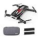 Holy Stone Foldable Drone with FPV Camera 1080p HD for Kids and Adults - HS160 RC Quadcopter with Optical Flow Positioning Altitude Hold App Control Headless Mode