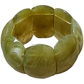 Caiyao Retro Acrylic Chunky Geometric Elastic Bangle Bracelets Colorful Wide Chunky Irregular Resin Wristband Statement Bracelet for Women Fashion Party Wedding Jewelry Gifts