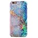 Marble iPhone 6 6s Case Protective Phone Marble (blue opal)