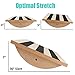Professional Wooden Balance Board Calf Stretcher - Foot Rocker Board for Injury Rehabilitation Exercise and Core Strength Training - Ideal Physical Therapy Equipment (300 Lbs Capactiy)