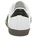 adidas Samba Classic Leather Soccer Shoe (Toddler/Little Kid/Big Kid),White/Black/White,2.5 M US Little Kid