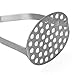Beaverve Stainless Steel Potato Masher 1 Pack, 9.4 x 3.9inches, Black