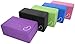 Yoga Block 1 or 2 pack 4 in. x 6 in. x 9 in. Larger Size High Quality 4 colors by Bean Products™