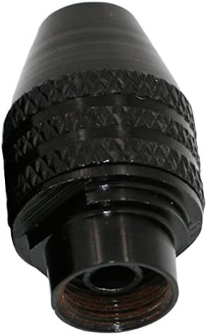 0.3-3.2mm Keyless Drill Bit Chucks Adapter Converter Universal Mini Chuck Power Tool MultiChuck Keyless Compatible for Dremel Rotary Tools 7x0.75mm Long