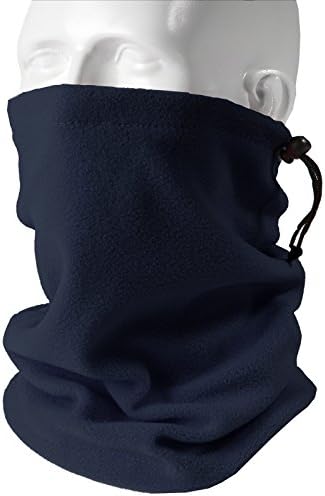 H2H SPORT Mens Thermal Fleece Neck Warmers Scarf NAVY US ONESIZE/Asia ONESIZE (KMASC017)