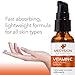 Medyskin Vitamin C Anti-Aging Face Serum with Organic Green Tea Extact, Brighten, Protect, Repair, and Revitalize Skin Tone, Anti-Wrinkle and Fine Lines Treatment Facial Serum for All 1oz / 30ml