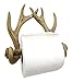 Atlantic Collectibles Rustic Deer Antlers 10 Point Buck Toilet Paper Holder Bathroom Wall Decoration