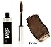 Brow Tint with Microfibers in Sable (A Warm Deep Brown) Natural Looking Eyebrow Makeup, Cover Gray Hairs - Water Resistant, Clump Free, Long Lasting Tinted Brow Gel by Mommy Makeup
