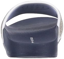 Tommy Hilfiger Women's DANAA Slide Sandal, Gold, 8
