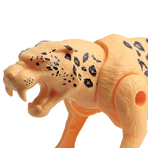 JDgoods Transform Simulation Leopard Toy Model Deformed Leopard Egg Collection Gift (Yellow) - Thumbnail 6