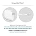 MacBook Pro Charger, Replacement 60W Magsafe 1 L-Tip Power Adapter Charger for Mac Book Pro 13-inch-Before Mid 2012 (60L)