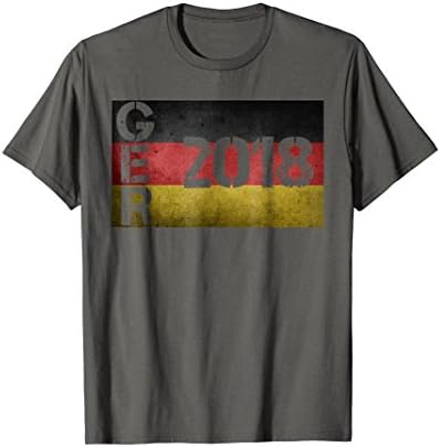 GER Germany World Soccer Jersey 2018 T-Shirt Cup Fan Shirt