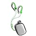 MAXROCK (TM) 3.5mm Jack Stereo Sport Headphones with Flexible Earhook Build-in Microphone and Remote Control (Green)