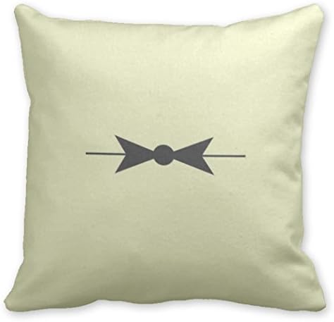 HeroHere Pillow Cushion Cover Vintage Ivory 20" Square Cushion