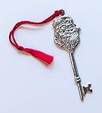 Magical Santa Claus Key Tradition Ornament Pewter- 781