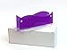 Beauticom Purple Premium Acrylic Business Card Holder Office Accessories Display Stand. Design Unique & High Quality.