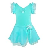 YiZYiF Kids Girls' Leotard Dress Classic Ballet Dancewear Dress Up