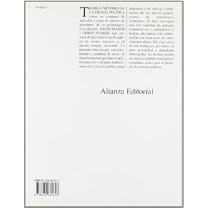 Teoria y metodos de la ciencia politica/ Theory and Methods in Political Science (Universidad Textos/ University Texts) (Spanish Edition)