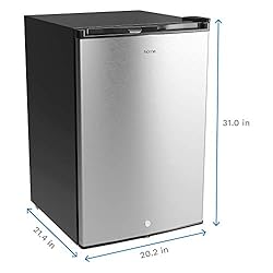 hOmelabs Upright Freezer - 3.0 Cubic Feet Compact
