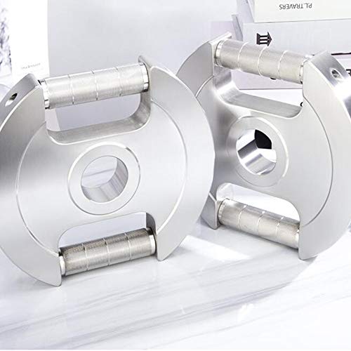 Barbell-Standard-2-Inch-Bumper-Weight-Plates-304-Stainless-Steel-Multi-Function-Grip-for-Olympic-Bar-Strength-Training-Weightlifting-Fitness-Single