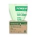 POWERTEC Compostable Bags, 8 Gallon (30 Liter), 50 Count, Extra Thick 0.85 Mil Kitchen Scrap Waste Bag, ASTM D6400 US BPI & European OK Compost Home Certified, Biodegradable Yard Waste Trash Bag