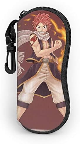 ポータブル メガネケース フェアリーテイル ファッション ジッパー フック サングラスケース