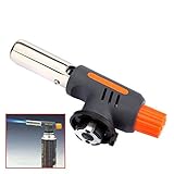 CAMTOA Gas Torch Butane,Outdoor Culinary Torch Portable Burner Lighter Flamethrower BBQ Camping Soldering Tool