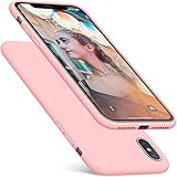 DTTO Case for iPhone Xs Max, [Romance Series] Silicone Case with Hybrid Protection for Apple iPhone Xs Max 6.5 Inch (2018 Released) - Crystal Pink