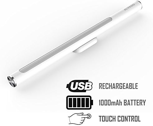 Rechargeable Cordless Touch Light, Portable Wireless 20 LED Night Light for Closets, Cabinets, Counters, Wardrobe, Stairs or Utility Room, Safe Light with Easy Mount