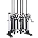 ODDSPRO Fishing Rod Rack, Fishing Rod Holder - 2 Styles Holds Up 6 or 18 Rods - for Freshwater Fishing Rods and Combos