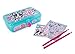 Hot Focus Treasure School Box with Lock – Best Pals Girls Pencil Case Box Includes Pencils, Notepad and Stickers