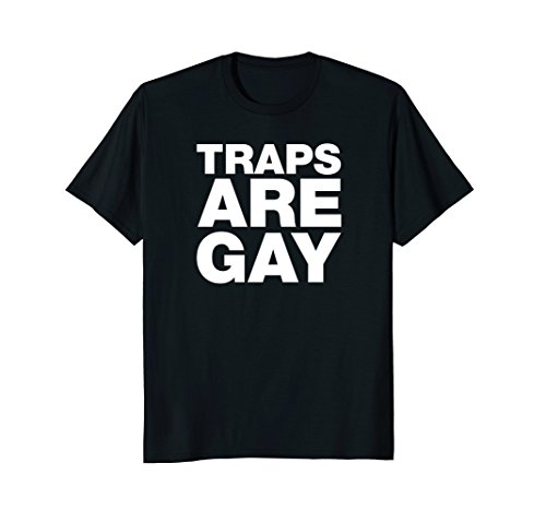 Mens traps are gay shirt anime otaku shirt xl black