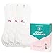 Hesta Organic Reusable Cloth Menstrual Pads (Environment-Friendly), PMS Relief Set of 3 (Regular, Wing Free/White)