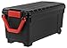 IRIS USA SIA-1000H BLK/RED 2PK [ECOM] IRIS 169 Quart Store-It-All Tote with Handle, Black, 43 Gallon